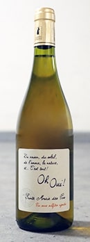 Oh Oui Blanc sans sulfite 75
